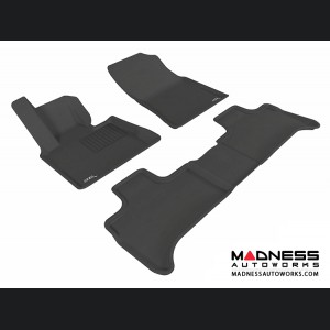 BMW X5 (E53) Floor Mats (Set of 3) - Black by 3D MAXpider