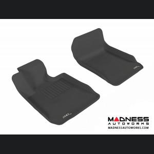 BMW 3 Series Floor Mats (Set of 2) - Front - Black by 3D MAXpider - E90/ E92 Sedan