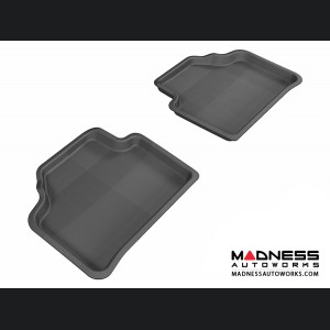 BMW X Series Floor Mats (Set of 2) - Rear - Black by 3D MAXpider - X1 (E84) 