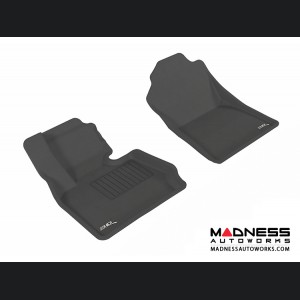 BMW X Series Floor Mats (Set of 2) - Front - Black by 3D MAXpider - X3 (F25)/ X4 (F26)