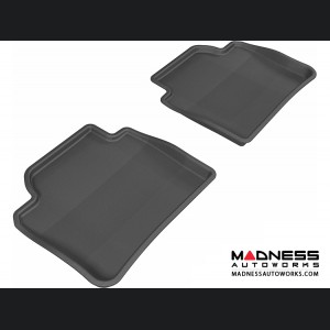 BMW 3 Series Floor Mats (Set of 2) - Rear - Black by 3D MAXpider - F30