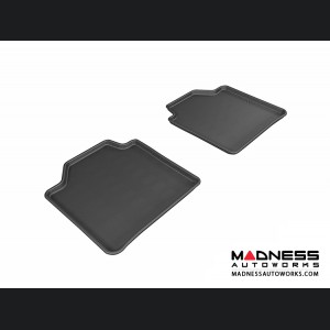 BMW 3 Series Floor Mats (Set of 2) - Rear - Black by 3D MAXpider - F34 Gran Turismo