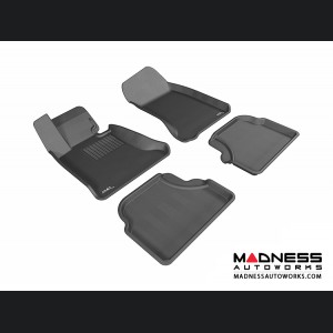 BMW 5 Series Floor Mats (Set of 4) - Black by 3D MAXpider - E60 Sedan