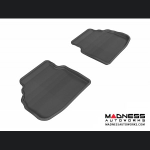 BMW 7 Series Floor Mats (Set of 2) - Rear - Black by 3D MAXpider - F01