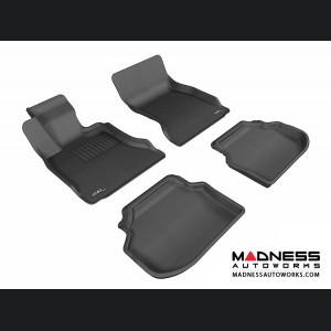 BMW 5 Series Floor Mats (Set of 4) - Black by 3D MAXpider - F10