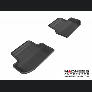 BMW 5 Series Floor Mats (Set of 2) - Rear - Black by 3D MAXpider - M5 F10