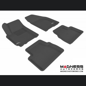 Chevrolet Aveo Floor Mats (Set of 4) - Black by 3D MAXpider (2007-2011)