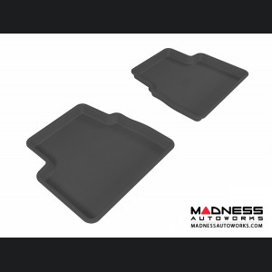 Chevrolet Aveo Floor Mats (Set of 2) - Rear - Black by 3D MAXpider (2007-2011)