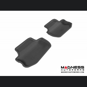 Chevrolet Camaro Floor Mats (Set of 2) - Rear - Black by 3D MAXpider (2010-2015)