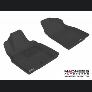 Chevrolet HHR Floor Mats (Set of 2) - Front - Black by 3D MAXpider (2006-2011)