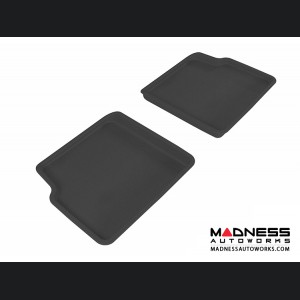 Chevrolet HHR Floor Mats (Set of 2) - Rear - Black by 3D MAXpider (2006-2011)