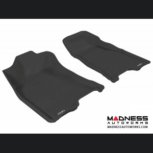 Chevrolet Colorado Crew Cab Floor Mats (Set of 2) - Front - Black by 3D MAXpider (2004-2012)