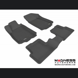 Chevrolet Sonic Sedan/ Hatchback Floor Mats (Set of 3) - Black by 3D MAXpider (2012-2015)