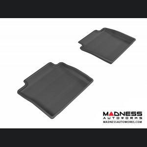 Chevrolet Impala Floor Mats (Set of 2) - Rear - Black by 3D MAXpider (2014-)