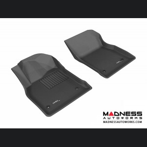 Chevrolet Cruze Floor Mats (Set of 2) - Front - Black by 3D MAXpider (2011-2015)