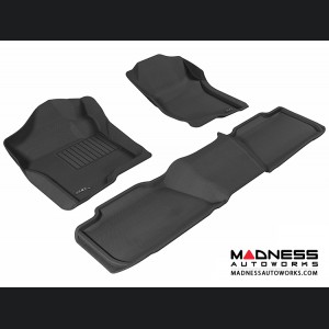 Chevrolet Tahoe Floor Mats (Set of 3) - Black by 3D MAXpider (2007-2014)