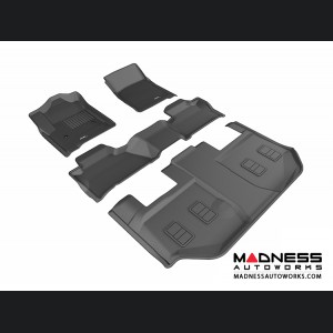 Chevrolet Suburban Floor Mats (Set of 4) - Black by 3D MAXpider (2015-)