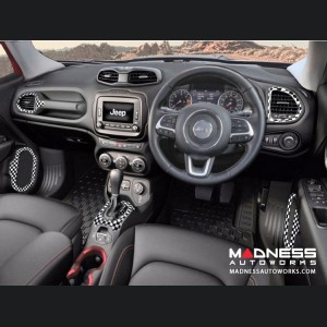 Jeep Renegade Interior Trim Kit - Checkered Pattern - Right Hand Drive