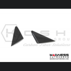  Porsche 911 GT3 Interior Door Triangle - Carbon Fiber