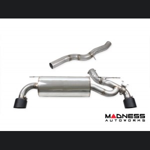 Toyota Supra Performance Exhaust - 2.0L Turbo - Rear Section - Electronic Valves - Black Tips - InoXcar Racing 